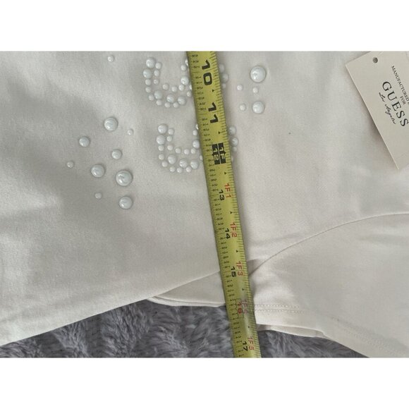 GUESS Los Angeles Women’s Slim Fit Logo TShirt M NWT Pearl Short Sleeve Y2K Styl - Picture 8 of 10